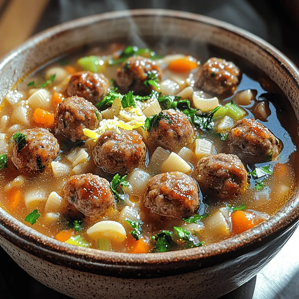 Creating this cozy Italian Wedding Soup in your slow cooker is a straightforward process that can be done in just a few steps. Follow these detailed instructions to ensure that your soup is not only delicious but also comforting and satisfying.