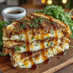 Sweet & Savory Apple Cheddar Quesadillas