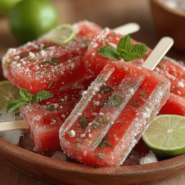 Freezing is a fundamental step in the creation of your Watermelon Chill Popsicles, and it requires a bit of patience. After blending your watermelon and pouring it into molds, it's crucial to let them freeze undisturbed. The ideal freezing time is at least four to six hours, though overnight is recommended for the best results.