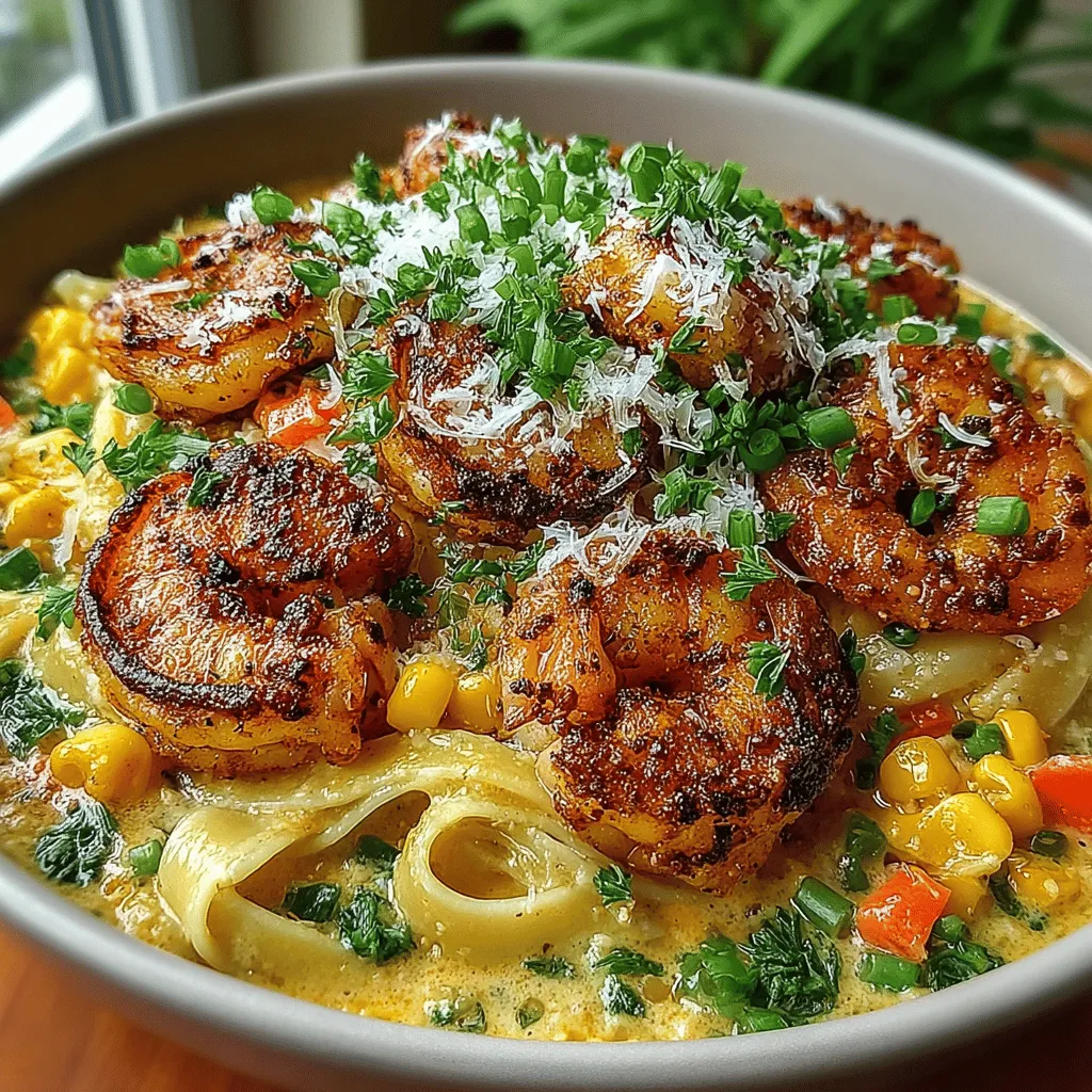 Now that we’ve gathered our ingredients, it’s time to dive into the preparation of this delightful dish. The process is straightforward, allowing you to enjoy the cooking experience without feeling overwhelmed. Here’s how to bring this creamy Cajun shrimp corn pasta to life: