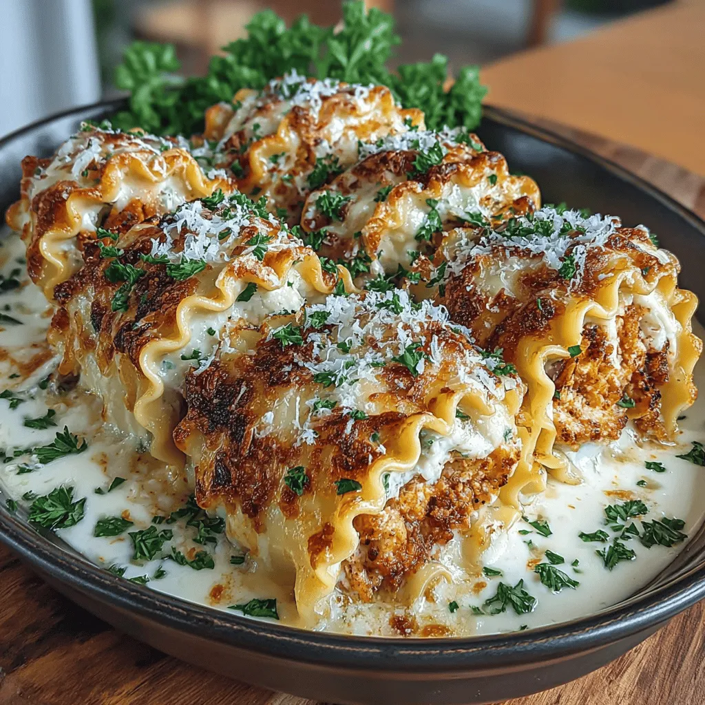 When it comes to comfort food, few dishes can rival the warm embrace of a classic lasagna. But what if you could elevate that beloved dish into a modern, convenient meal that fits perfectly into your busy lifestyle? Enter the Crockpot Chicken Alfredo Lasagna Rolls—a delicious twist that combines the rich, creamy flavors of chicken Alfredo with the nurturing essence of traditional lasagna, all while being effortlessly prepared in a slow cooker. This recipe not only tantalizes your taste buds but also fills your home with an inviting aroma that beckons your family to the dinner table.