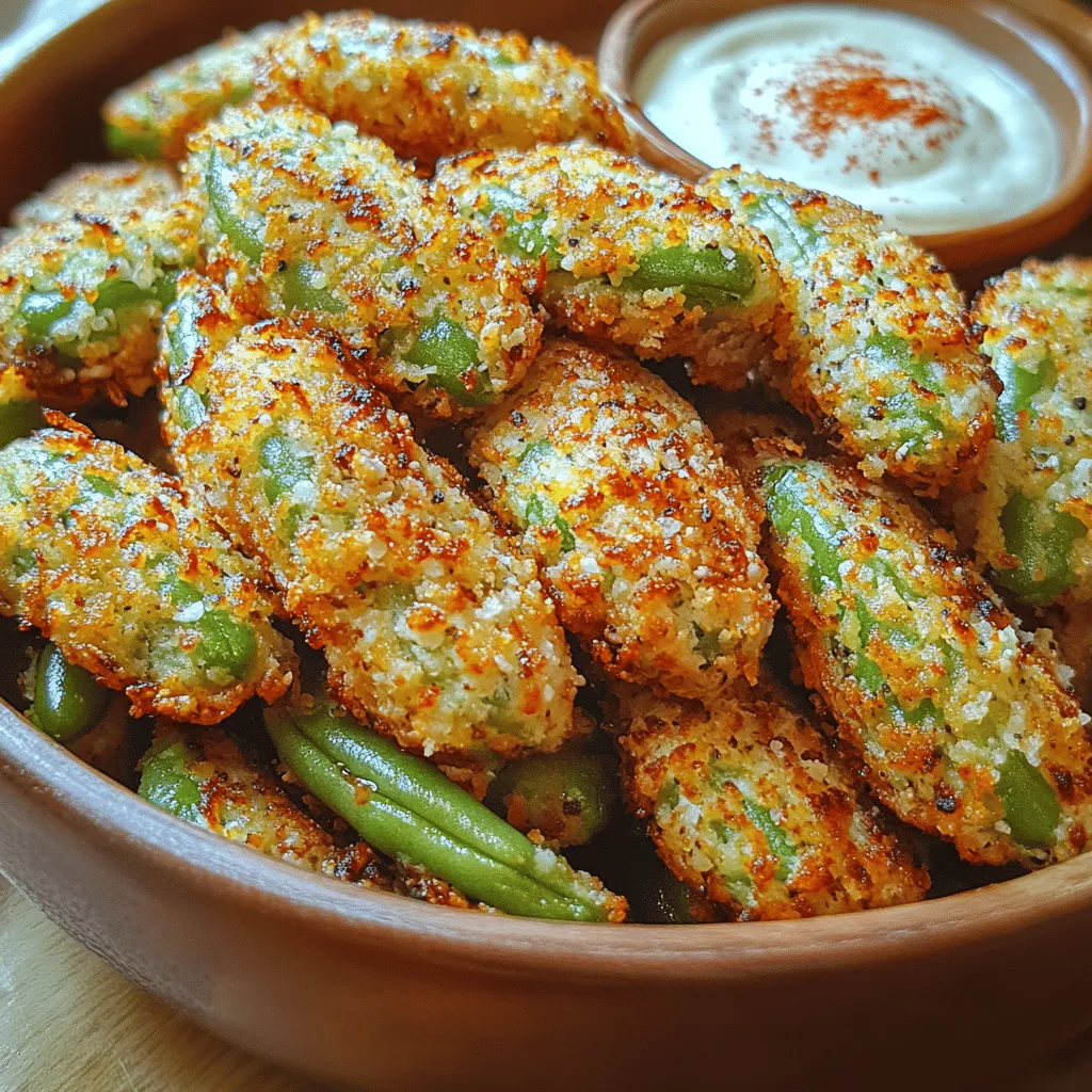 To create the perfect crunchy green bean fritters, it's essential to understand the ingredients that come together to create this dish. Each component plays a critical role in the flavor and texture of the fritters.