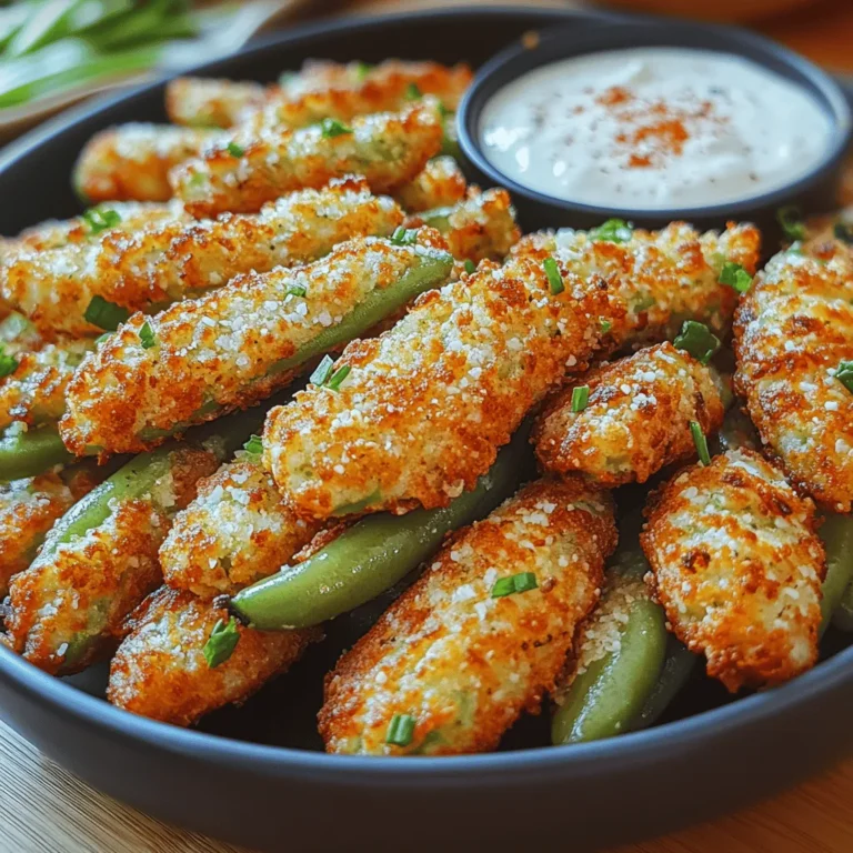 To create the perfect crunchy green bean fritters, it's essential to understand the ingredients that come together to create this dish. Each component plays a critical role in the flavor and texture of the fritters.