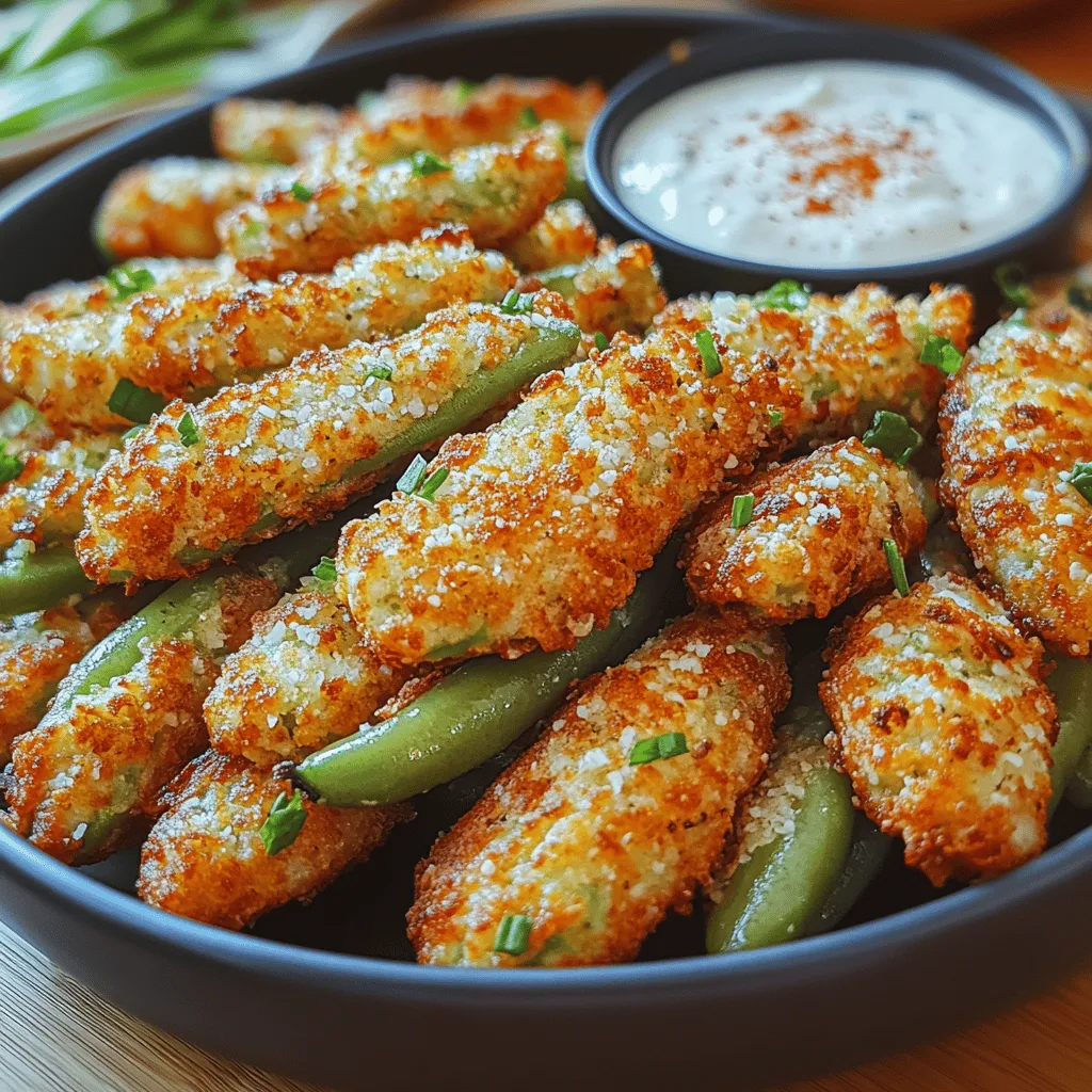 To create the perfect crunchy green bean fritters, it's essential to understand the ingredients that come together to create this dish. Each component plays a critical role in the flavor and texture of the fritters.