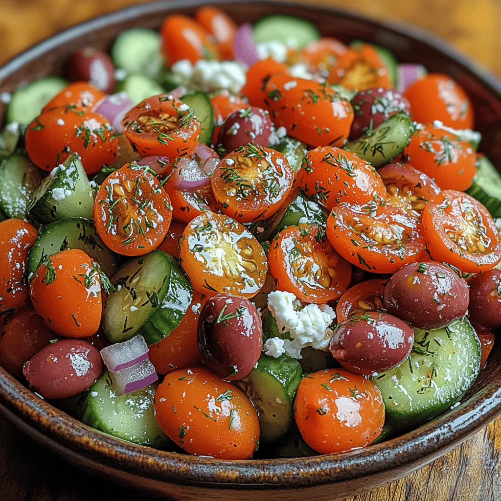To truly appreciate the Crunchy Greek Cucumber Salad, it’s essential to understand the key components that make this dish not only delicious but also nutritious.