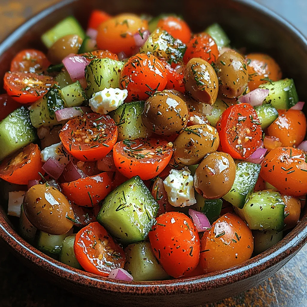 To truly appreciate the Crunchy Greek Cucumber Salad, it’s essential to understand the key components that make this dish not only delicious but also nutritious.