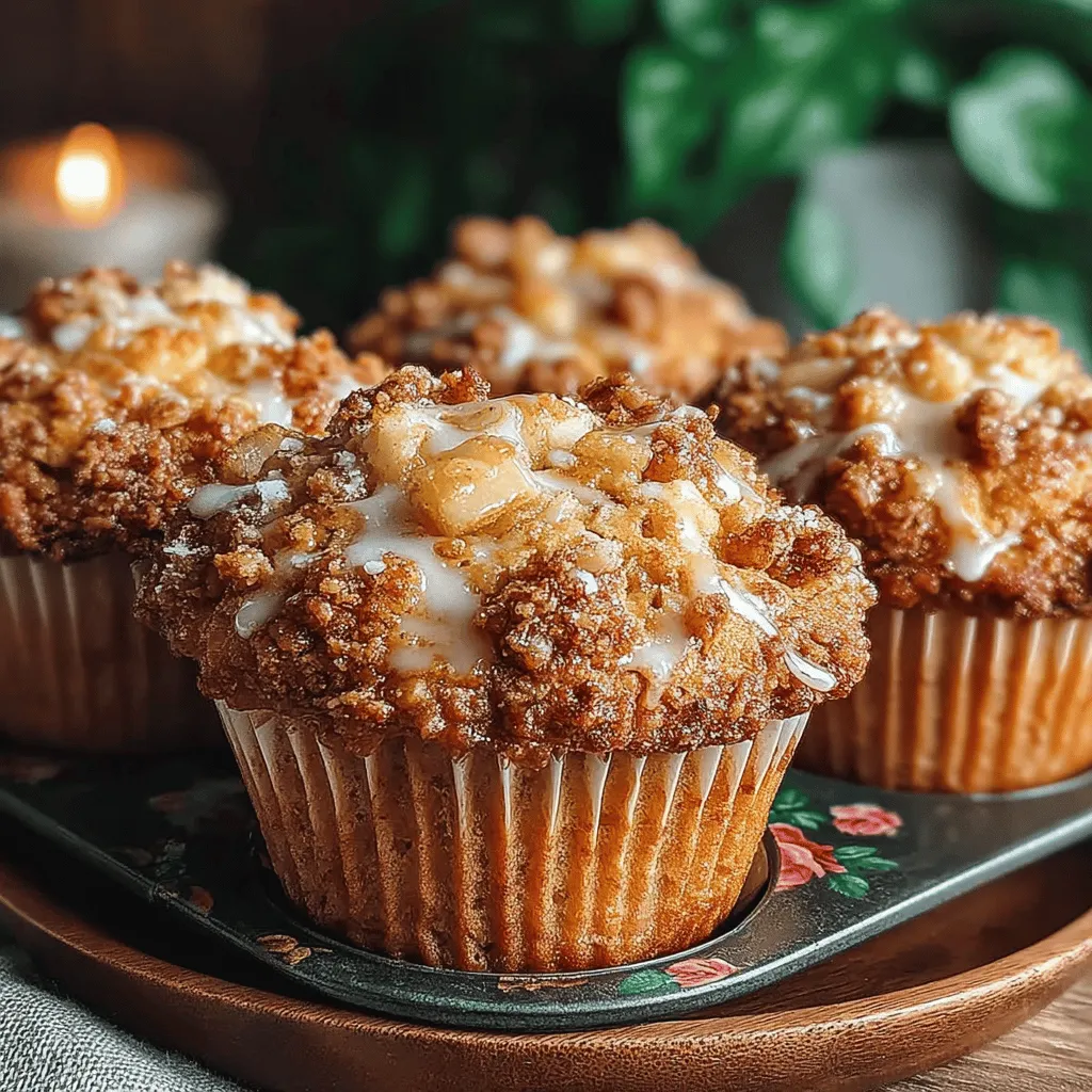 To create these Sweet Apple Pie Oatmeal Muffins, you'll need a handful of simple ingredients that come together beautifully. Here’s what you’ll gather: