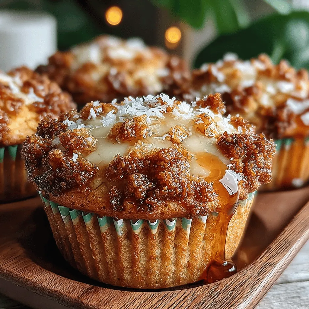 To create these Sweet Apple Pie Oatmeal Muffins, you'll need a handful of simple ingredients that come together beautifully. Here’s what you’ll gather: