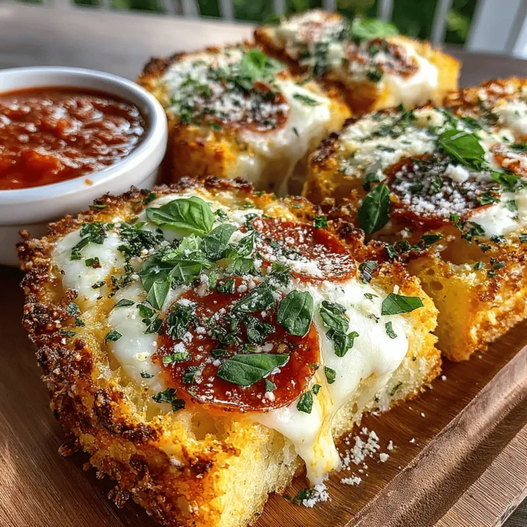 Creating the perfect Golden Garlic Bread Pizza Melts starts with proper assembly. This is where the magic happens, and the layering technique you use can make or break the final dish. Here’s how to do it step by step: