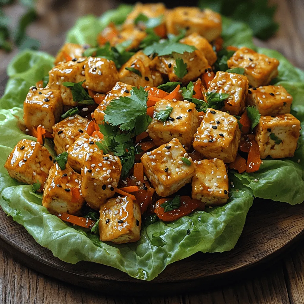 In recent years, the culinary world has witnessed a significant rise in the popularity of plant-based recipes. As more individuals embrace vegetarian and vegan lifestyles, the demand for delicious, nutritious, and satisfying meals has surged. Plant-based dishes not only contribute to better health but also play a vital role in promoting environmental sustainability. Among the plethora of options available, the Crispy Delight Tofu Lettuce Wraps stand out as a delectable and health-conscious choice. This recipe showcases tofu's ability to absorb flavors while providing a satisfying bite — making it an exciting appetizer or a light meal.