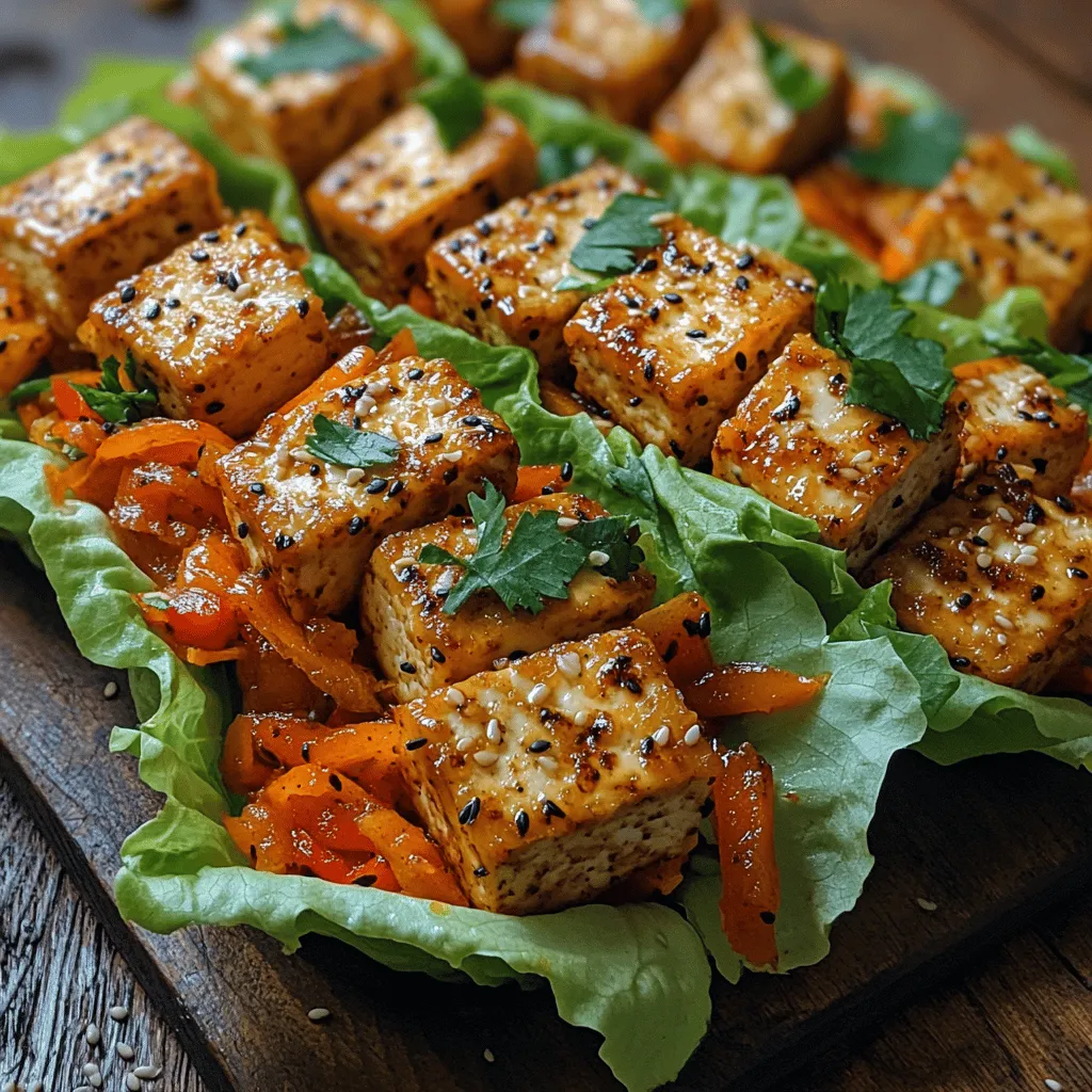 In recent years, the culinary world has witnessed a significant rise in the popularity of plant-based recipes. As more individuals embrace vegetarian and vegan lifestyles, the demand for delicious, nutritious, and satisfying meals has surged. Plant-based dishes not only contribute to better health but also play a vital role in promoting environmental sustainability. Among the plethora of options available, the Crispy Delight Tofu Lettuce Wraps stand out as a delectable and health-conscious choice. This recipe showcases tofu's ability to absorb flavors while providing a satisfying bite — making it an exciting appetizer or a light meal.