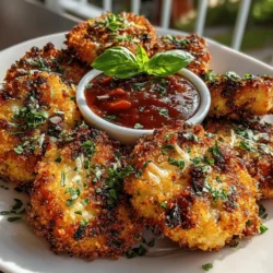 In today’s fast-paced world, where time is often of the essence, cooking methods that streamline meal preparation while promoting healthier eating are gaining popularity. One such method that has taken kitchens by storm is the air fryer. This innovative appliance allows you to enjoy the crispy textures and bold flavors of fried foods without the added oil and excess calories. Among the many delightful recipes you can create with an air fryer, the Crispy Air Fryer Chicken Parmesan Nuggets stand out as a favorite. This dish seamlessly blends the classic Italian flavors of chicken parmesan with the convenience and health benefits of air frying.
