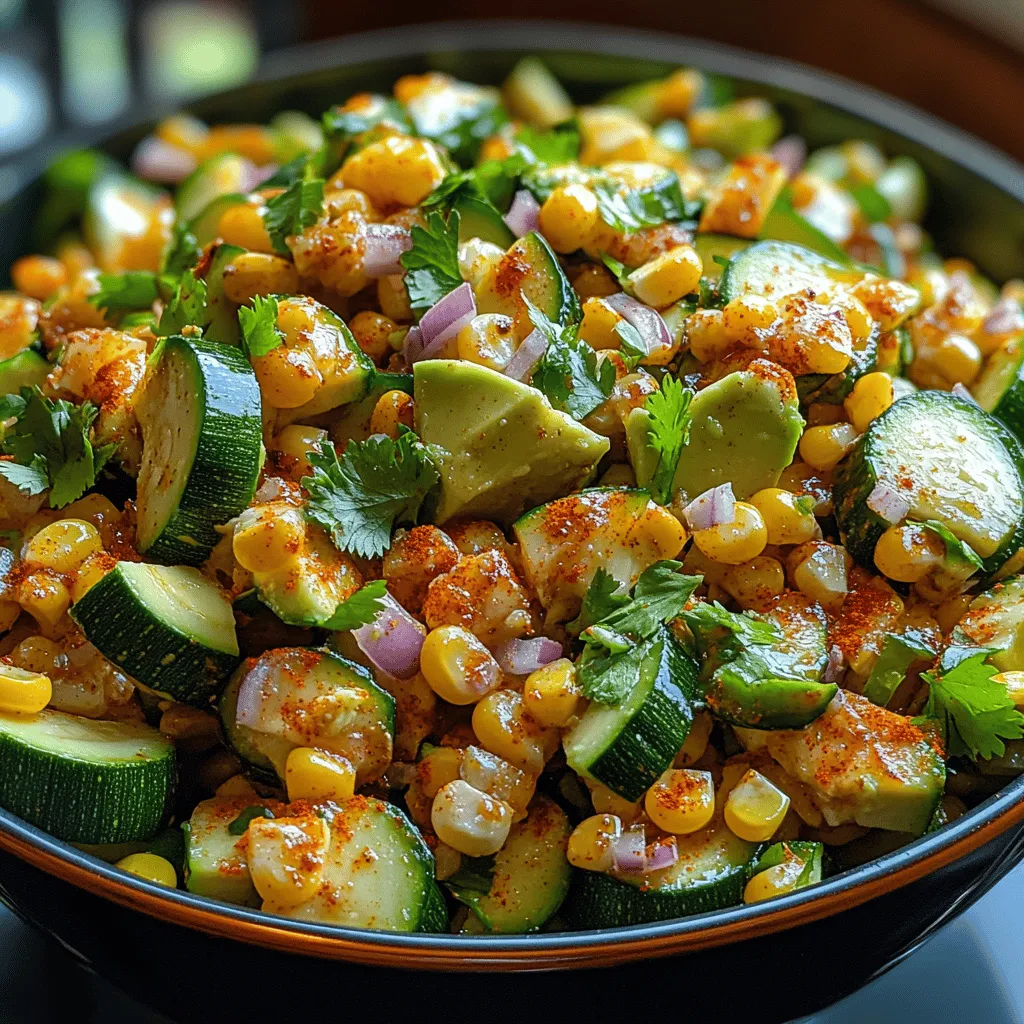 To truly appreciate the Zesty Zucchini Corn Salad, it's important to understand the key ingredients that make up this dish. Each component not only adds to the flavor profile but also contributes to the overall nutritional value.