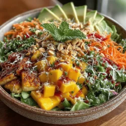 In the realm of healthy eating, salads stand out as a vibrant and nourishing option that can be tailored to suit various tastes and dietary needs. Whether enjoyed as a refreshing side dish or a light main course, salads are an excellent way to incorporate a variety of fresh ingredients into your diet. Among the myriad of salad options, the Crispy Mango Salad emerges as a standout choice, enticing with its beautiful colors, fresh flavors, and satisfying textures.