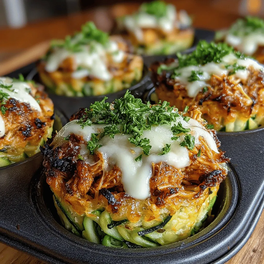 In the world of healthy eating, finding a dish that is both nutritious and packed with flavor can often feel like a challenge. Enter Buffalo Chicken Zoodle Alfredo Cups, a delightful recipe that marries the spicy kick of buffalo chicken with the creamy goodness of Alfredo sauce, all while keeping the dish light and low-carb. This innovative recipe not only satisfies cravings but does so in a guilt-free manner, making it a perfect choice for health-conscious individuals and families alike.