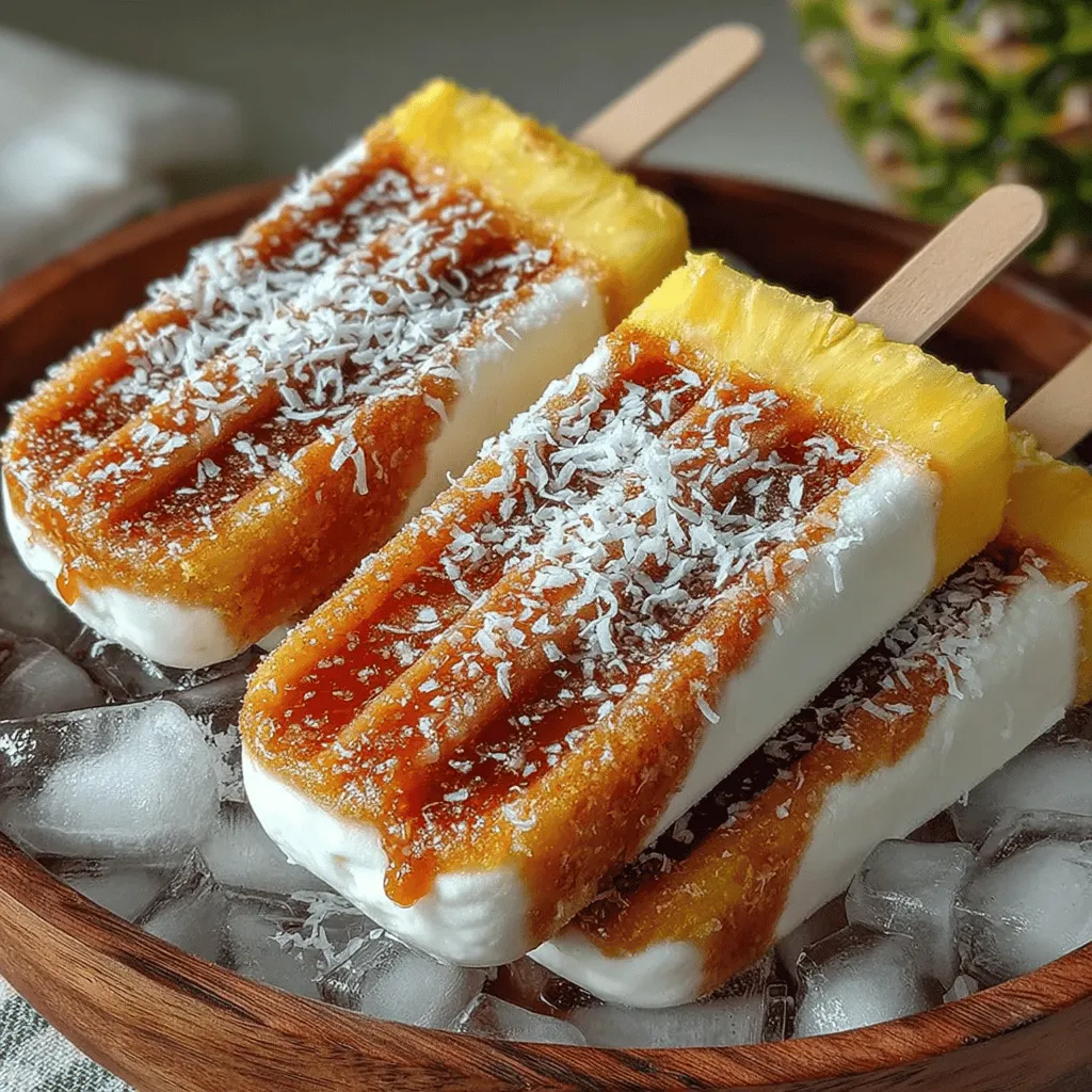 As the sun shines brighter and temperatures rise, nothing beats the refreshing sensation of a popsicle on a hot day. These frozen delights have captivated taste buds for generations, offering a delightful way to cool off while indulging in a variety of flavors. From classic fruit blends to indulgent creams, popsicles are versatile treats that appeal to both children and adults alike. But what if you could take that beloved summertime staple and elevate it with a unique twist? Enter grilled pineapple popsicles—a tropical treat that combines the sweetness of fresh fruit with the smoky, caramelized flavor of grilled pineapple.