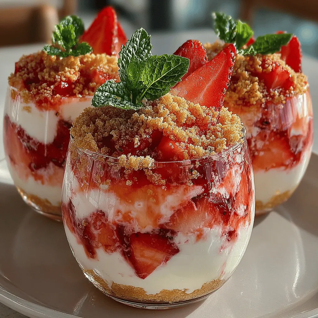 As temperatures rise and the days grow longer, the allure of no-bake desserts becomes increasingly appealing. These delightful treats offer a way to indulge in sweet flavors without the added heat of an oven, making them perfect for warm-weather gatherings, picnics, or simply enjoying at home with family. One such dessert that encapsulates the essence of summer is the Strawberry Dream Cups. This recipe celebrates the vibrant, fresh flavors of strawberries combined with a rich, creamy texture that makes each bite feel like a luxurious treat.