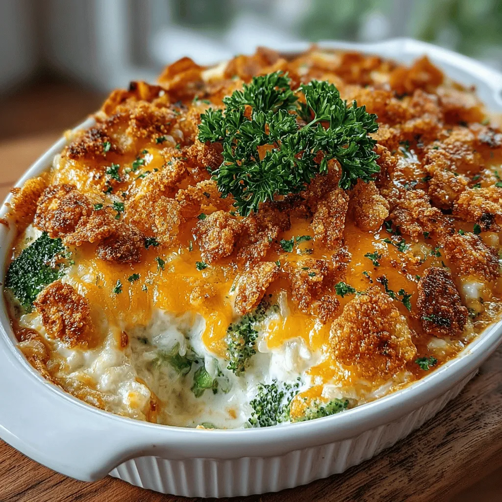 In the world of comfort food, few dishes can compete with the creamy, cheesy goodness of a well-prepared casserole. Enter the Cheddar Ranch Broccoli Rice Bake—an irresistible blend of flavors that combines the wholesome goodness of broccoli, the heartiness of brown rice, and the rich, savory notes of ranch dressing. This casserole is more than just a side dish; it has the potential to stand alone as a satisfying meal that will delight family and friends alike.