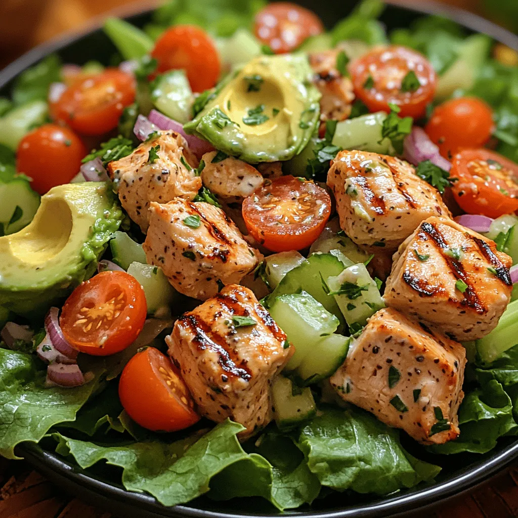 When preparing your Creamy Chicken Avocado Salad, it's essential to mix the ingredients gently to preserve the creamy texture of the avocado. Here are some techniques to ensure you achieve this: