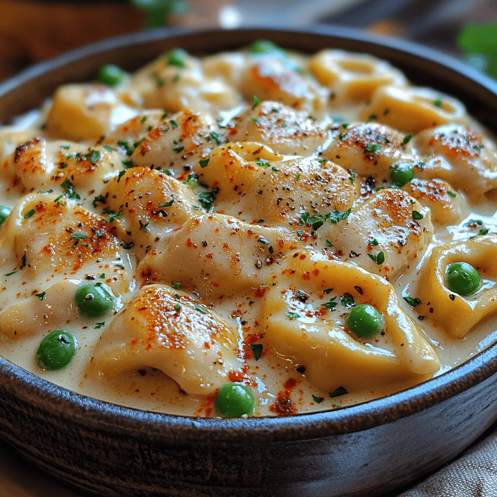 Before diving into the preparation of Creamy Chicken Alfredo Tortellini Delight, it’s essential to understand the role of each ingredient in this dish. Each component contributes not only to the overall flavor but also to the texture and visual appeal.