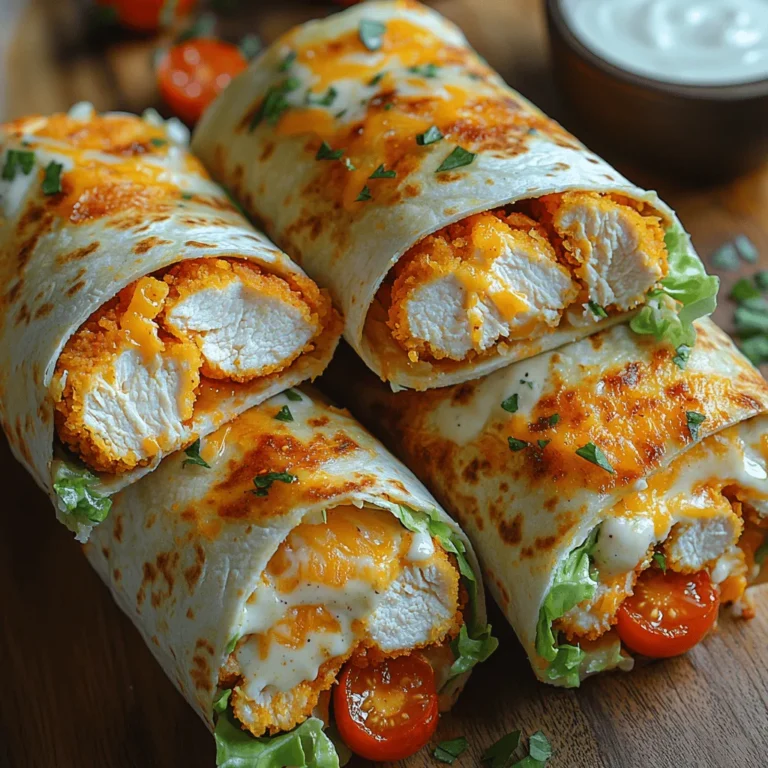 To truly appreciate the deliciousness of crispy buffalo chicken wraps, it's essential to delve into the key ingredients that come together to create this mouthwatering dish. Each component plays a vital role in contributing to the overall flavor and texture, ensuring that every bite is a delightful experience.
