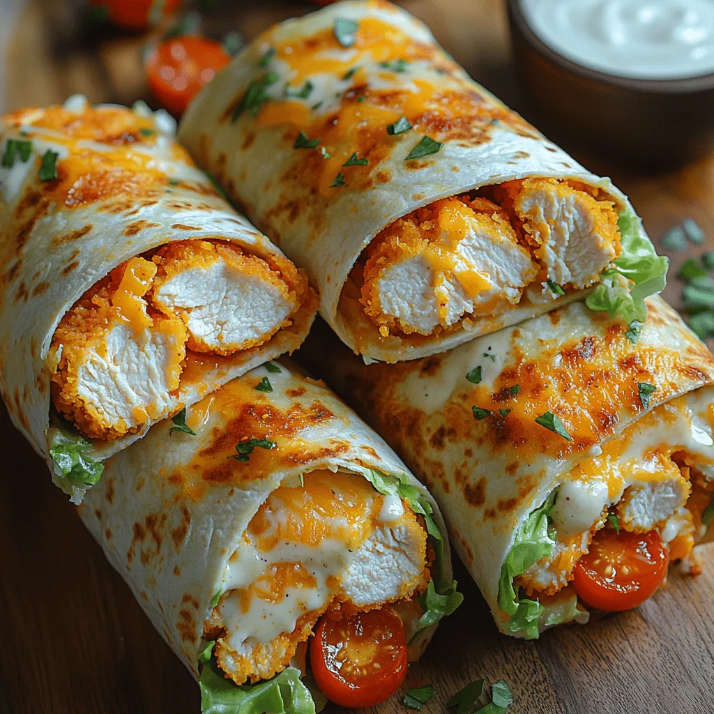 To truly appreciate the deliciousness of crispy buffalo chicken wraps, it's essential to delve into the key ingredients that come together to create this mouthwatering dish. Each component plays a vital role in contributing to the overall flavor and texture, ensuring that every bite is a delightful experience.