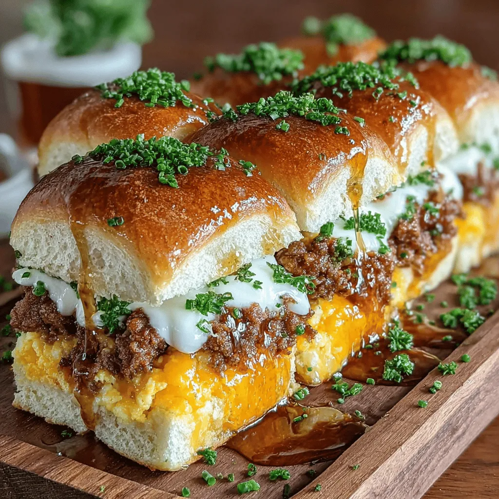 Breakfast sliders have rapidly gained popularity in recent years, transforming the morning meal into a convenient and flavorful treat that can be enjoyed by all. These delightful mini sandwiches combine the best of breakfast ingredients into a single, hand-held package that’s perfect for any occasion. Whether you’re hosting a brunch gathering, preparing a family breakfast, or simply looking for a quick and satisfying meal, Sweet & Savory Sausage Breakfast Sliders are sure to impress.