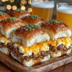 Breakfast sliders have rapidly gained popularity in recent years, transforming the morning meal into a convenient and flavorful treat that can be enjoyed by all. These delightful mini sandwiches combine the best of breakfast ingredients into a single, hand-held package that’s perfect for any occasion. Whether you’re hosting a brunch gathering, preparing a family breakfast, or simply looking for a quick and satisfying meal, Sweet & Savory Sausage Breakfast Sliders are sure to impress.
