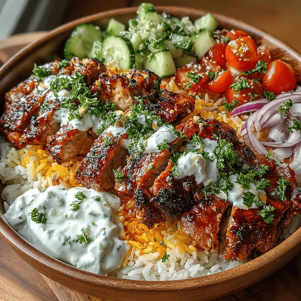 In the world of culinary delights, few dishes encapsulate the spirit of comfort and flavor quite like Chicken Shawarma Rice Bowls. This recipe perfectly marries the aromatic spices of Middle Eastern cuisine with the heartiness of rice, resulting in a meal that is not only satisfying but also bursting with robust flavors. Imagine tender, spiced chicken served over fluffy basmati rice, adorned with fresh vegetables and a creamy sauce—this dish is a feast for both the eyes and the palate.