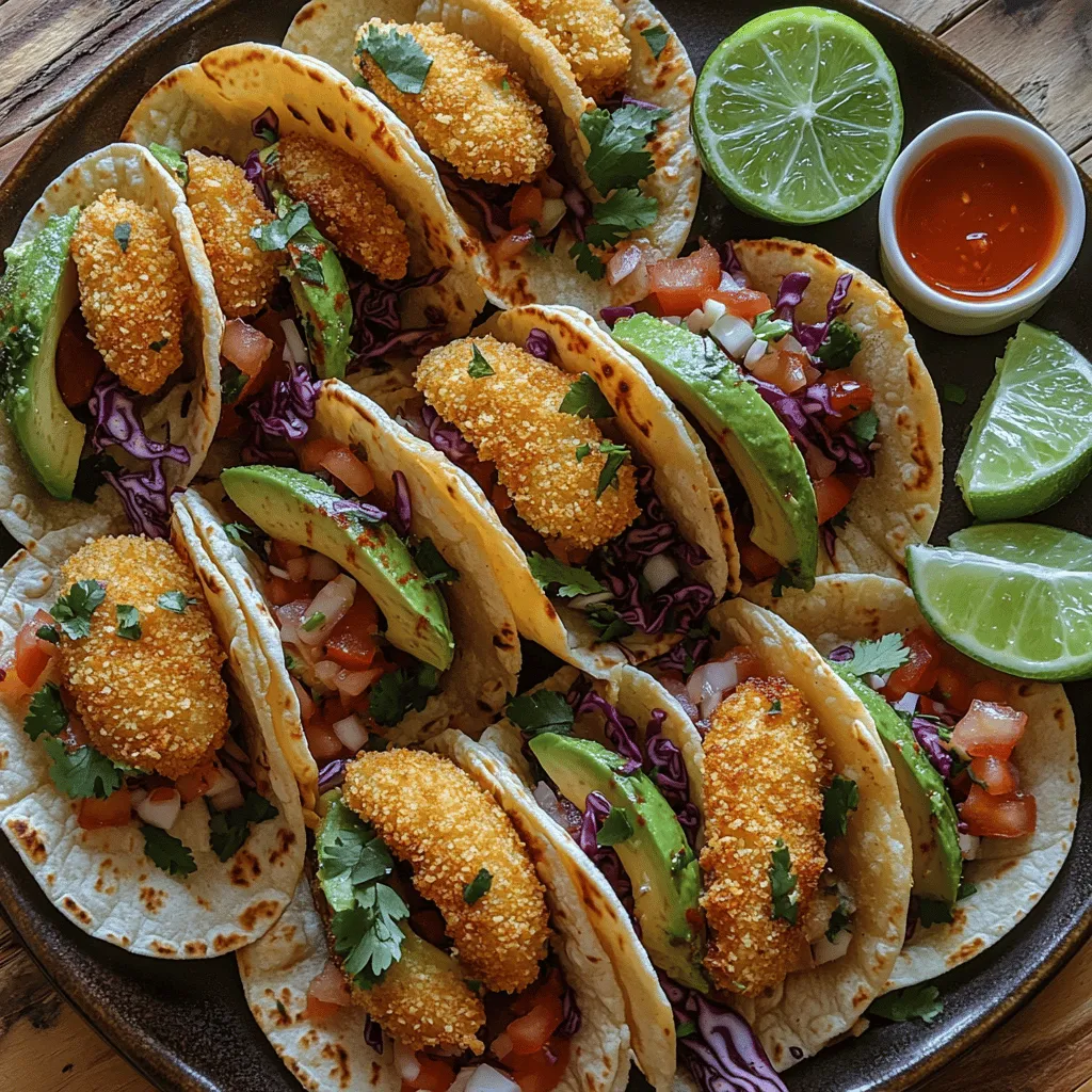 In recent years, the culinary landscape has seen a significant shift towards plant-based recipes that not only cater to health-conscious consumers but also embrace flavor and creativity. Among these innovative dishes, Crunchy Air-Fried Avocado Tacos have emerged as a standout sensation. This recipe combines the creamy richness of avocados with the satisfying crunch of air frying, offering a delightful twist on traditional taco fare. As more people seek quick and easy meal solutions that don't compromise on taste, these tacos provide a perfect option for both weeknight dinners and festive gatherings.