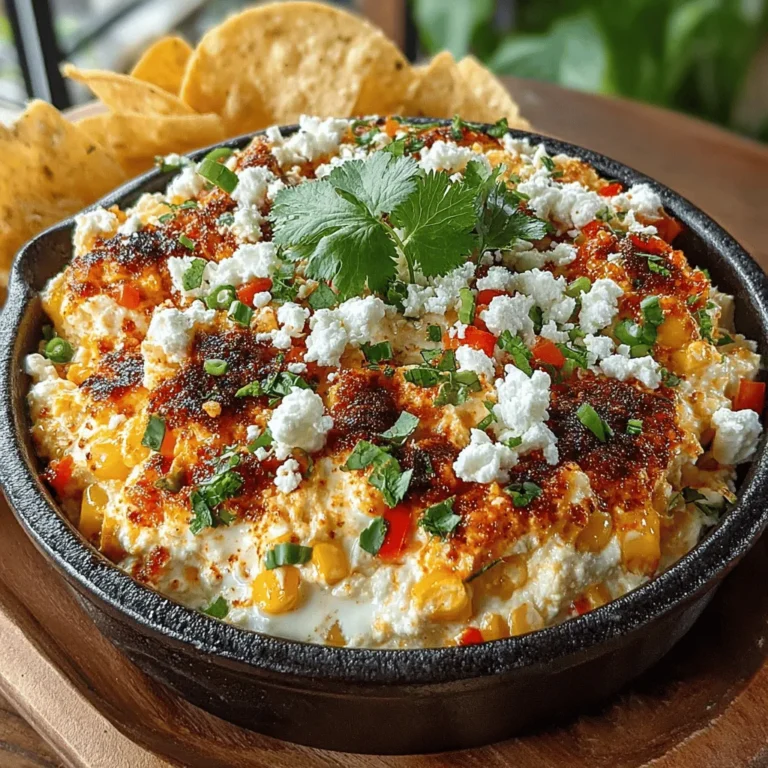 Dips have a special place in the hearts of food lovers, especially when it comes to social gatherings. Whether it's a casual get-together with friends or a festive celebration, the right dip can elevate the experience, providing not just a snack but a conversation starter. Among the myriad of dip options, the Sunny Corn & Feta Fiesta Dip stands out with its vibrant colors and unique flavor profile. This dip is a celebration of freshness, creaminess, and a hint of spice that will leave your guests reaching for more.