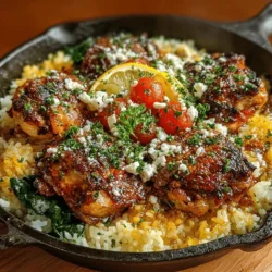 Mediterranean cuisine is celebrated for its vibrant flavors, health benefits, and the joy it brings to the table. Among the many culinary treasures that hail from this region, the Zesty Greek Chicken and Lemon Rice Skillet stands out as a delightful representation of Greek cooking. This dish beautifully marries tender chicken with fragrant lemon-infused rice, creating a colorful and appetizing meal that is as nutritious as it is satisfying.