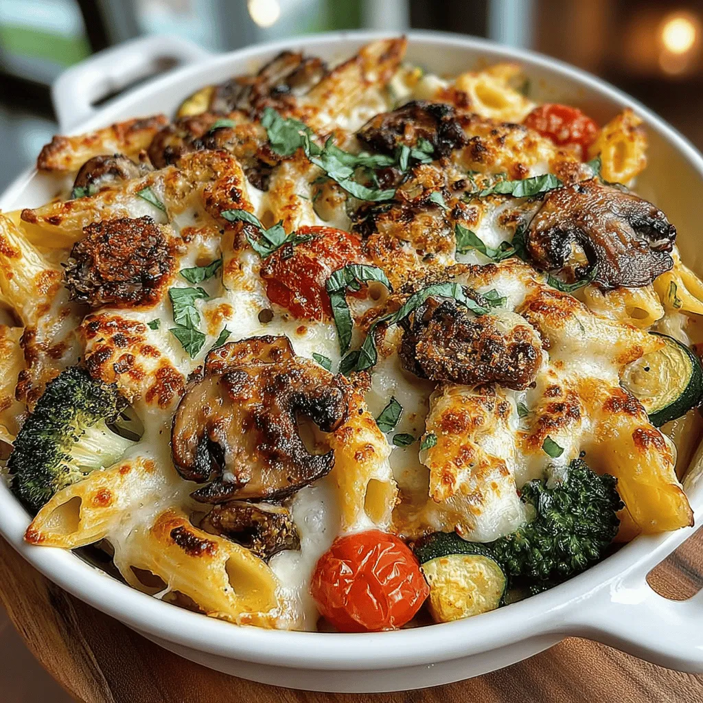 Life has a way of leading us to our favorite recipes, often through a simple moment or memory. For many, cooking is not just a necessity; it's a cherished ritual that brings warmth and joy to everyday life. My journey to discovering the Roasted Veggie Alfredo Pasta Bake happened on a chilly autumn evening, a time when the air turns crisp, and the landscape is painted with a palette of fiery reds and oranges. It was the perfect backdrop for a culinary adventure; I found myself experimenting in the kitchen, surrounded by the vibrant colors of fresh vegetables. As I tossed together a medley of seasonal produce, the idea for this comforting pasta bake took shape, ultimately becoming a staple in my home.