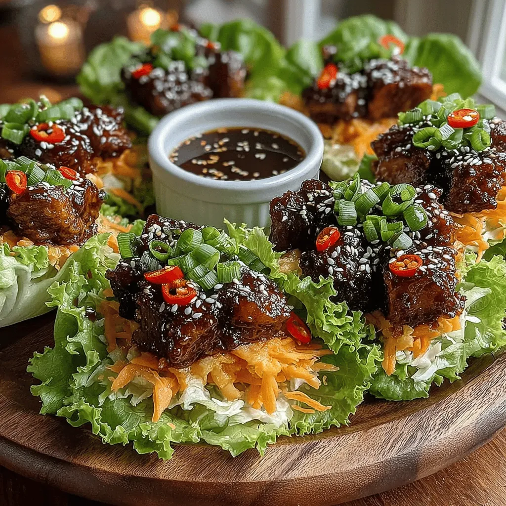 In the realm of culinary delights, Sweet & Savory Sticky Teriyaki Chicken Lettuce Wraps stand out as a vibrant and nutritious option that marries bold flavors with a light, refreshing presentation. These wraps not only satisfy the palate but also cater to a variety of dietary preferences, making them an ideal choice for anyone looking to enjoy a healthy meal without compromising on taste. As the popularity of lettuce wraps continues to rise, they have become a staple in many households, appreciated for their versatility and ease of preparation.