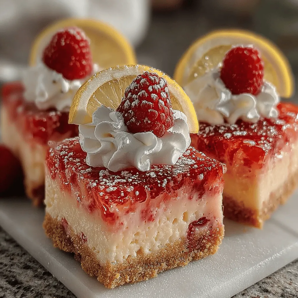 Zesty Raspberry Lemonade Dream Bars are a delightful treat that perfectly embodies the refreshing essence of summer. Combining the vibrant flavors of fresh raspberries and zesty lemons, these bars are not just a dessert; they are an experience that brings a burst of sunshine to your palate. As the days grow longer and warmer, the craving for light, refreshing desserts becomes more pronounced, making this recipe an ideal choice for picnics, barbecues, or simply enjoying in the comfort of your home.
