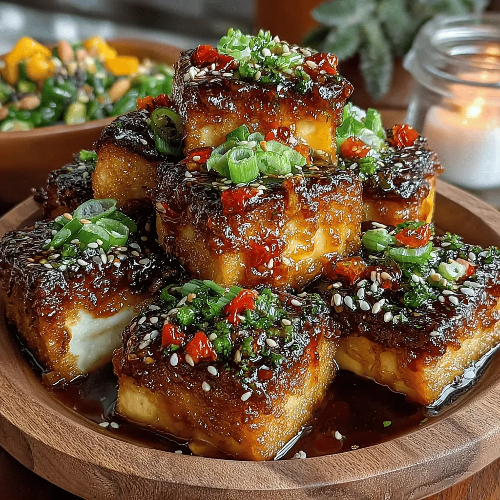 When it comes to vibrant and flavorful dishes, Mango Tango Glazed Tofu stands out as a delightful fusion of tropical sweetness and savory goodness. This recipe is not only visually appealing, with its bright colors and enticing aroma, but it also brings a world of health benefits to the table. Tofu, a staple in many diets, shines in this dish, complemented by the lusciousness of ripe mango. Whether you're a seasoned vegetarian, a curious omnivore, or simply looking to explore new culinary horizons, this dish serves as a healthy alternative to traditional protein sources, making it suitable for various dietary preferences.