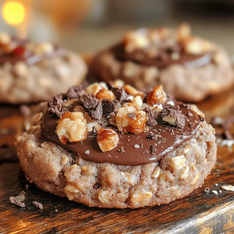 In today's food culture, the demand for healthy dessert options has surged dramatically. As more people strive to maintain a balanced lifestyle, they are increasingly seeking desserts that not only satisfy their sweet tooth but also offer nutritional benefits. Enter Chocolatey Oat Bliss Cookies, a delightful fusion of indulgence and nutrition that has captured the hearts of health-conscious dessert lovers everywhere. These cookies are not only rich in flavor but also packed with wholesome ingredients, making them a perfect treat for anyone pursuing a healthier lifestyle.