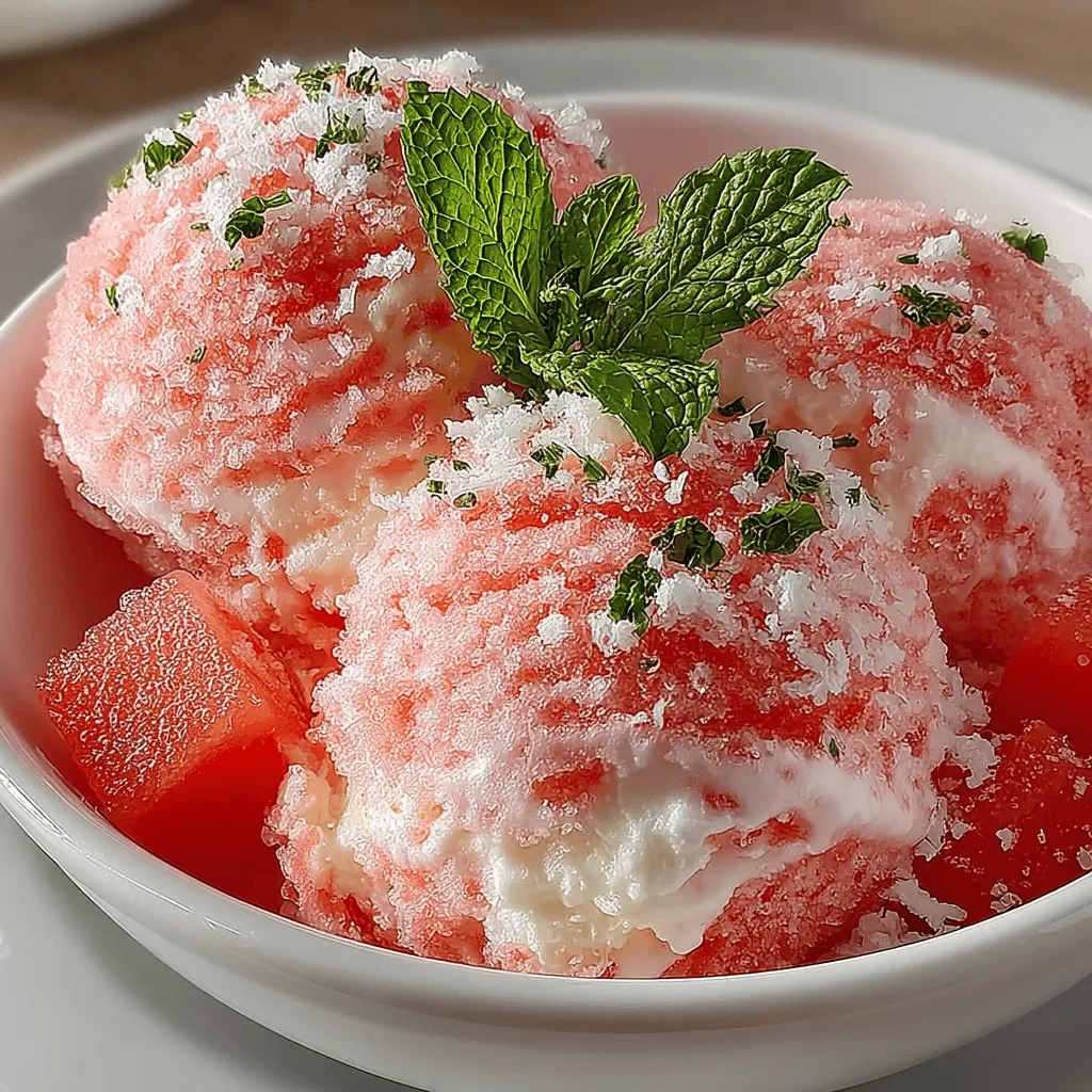 As the temperatures rise and the sun shines brightly, there’s nothing quite like a refreshing sorbet to cool you down. Sorbet, a frozen dessert made primarily from fruit and water, is the quintessential summertime treat. It's light, hydrating, and bursting with natural flavors, making it a popular choice for those hot days when you crave something sweet yet guilt-free. The Watermelon Bliss Sorbet recipe perfectly encapsulates the essence of summer with its vibrant colors and refreshing taste, all while being incredibly easy to make.