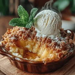 To achieve the perfect Tropical Pineapple Crisp, it's essential to focus on the mixing techniques that ensure all ingredients are evenly distributed. Start by preparing your dry ingredients in a separate bowl. For the crisp topping, combine rolled oats, flour, brown sugar, and salt. Use a whisk to blend these ingredients together thoroughly, breaking up any clumps. This initial step sets the foundation for a well-balanced topping.