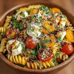 Caprese Pasta Salad with Balsamic
