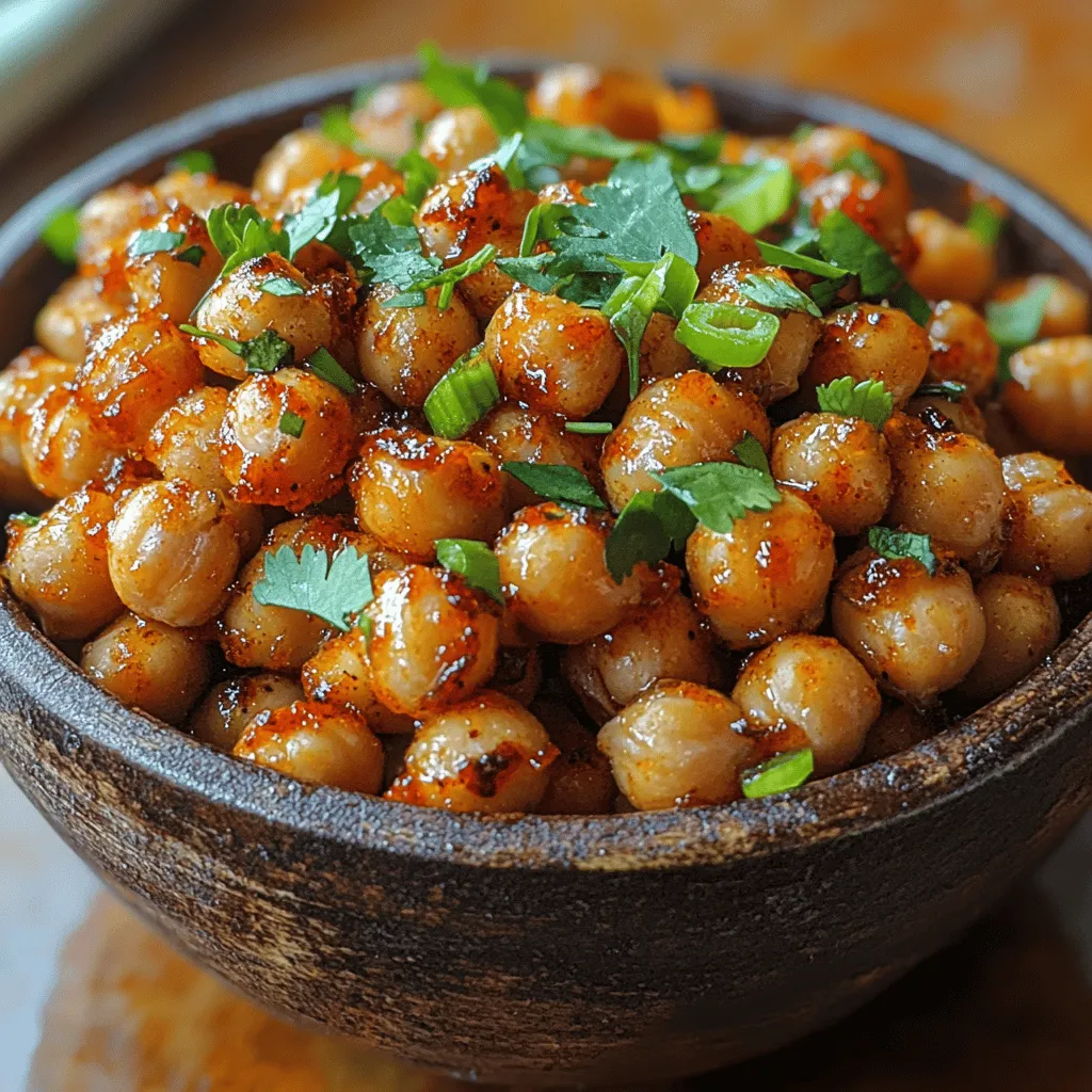 In the world of healthy snacking, chickpeas have emerged as a powerhouse ingredient, offering both nutritional benefits and culinary versatility. As more people seek alternatives to conventional snack foods, chickpeas stand out due to their impressive nutritional profile and satisfying crunch. The Fiery Crunchy Sriracha Roasted Chickpeas recipe is a perfect example of how to transform this humble legume into a flavor-packed, guilt-free snack that caters to those who crave both health and taste.