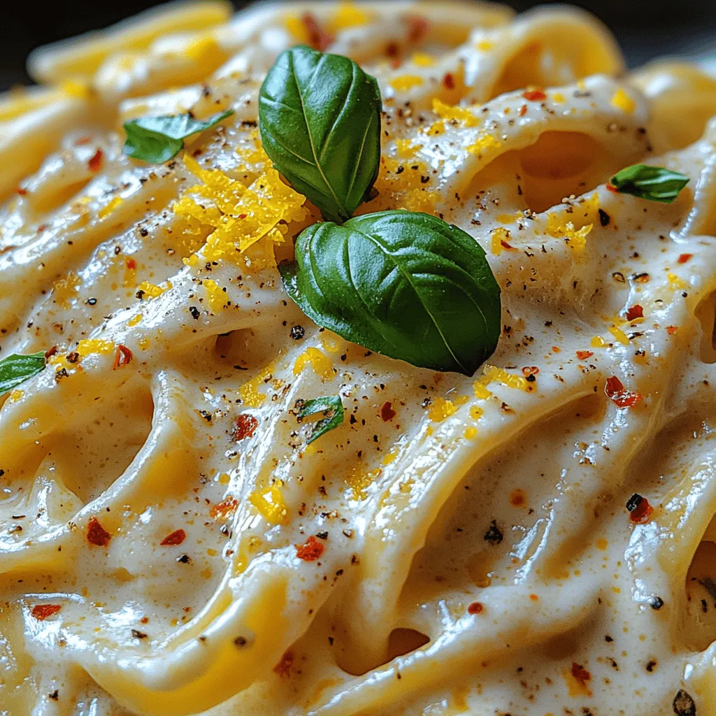 Pasta dishes have long been celebrated across various cuisines, each region offering its own twist on this beloved staple. From the rich ragù of Italy to the delicate noodle soups of Asia, pasta adapts beautifully to different ingredients and cooking styles. Creamy Zesty Lemon Pasta, however, holds a special place in the hearts of many food lovers. Its unique combination of lemon and cream sets it apart from more traditional pasta recipes, making it a standout choice for those looking to elevate their weeknight dinners or impress guests.