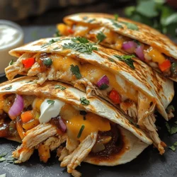 Crispy BBQ Chicken Quesadillas are a delicious blend of smoky, tangy flavors combined with melty cheese, making them an irresistible option for both quick weeknight dinners and lively weekend gatherings. This dish encapsulates the essence of comfort food while offering a unique take on traditional quesadillas. With a crispy exterior and a savory filling, these quesadillas can easily become a family favorite. In this article, we’ll guide you through the steps to create these scrumptious quesadillas from scratch, delving into the ingredients, cooking techniques, and tips to ensure your success in the kitchen. Whether you’re an experienced home cook or just starting your culinary journey, we aim to empower you with the knowledge and confidence to whip up this crowd-pleaser.