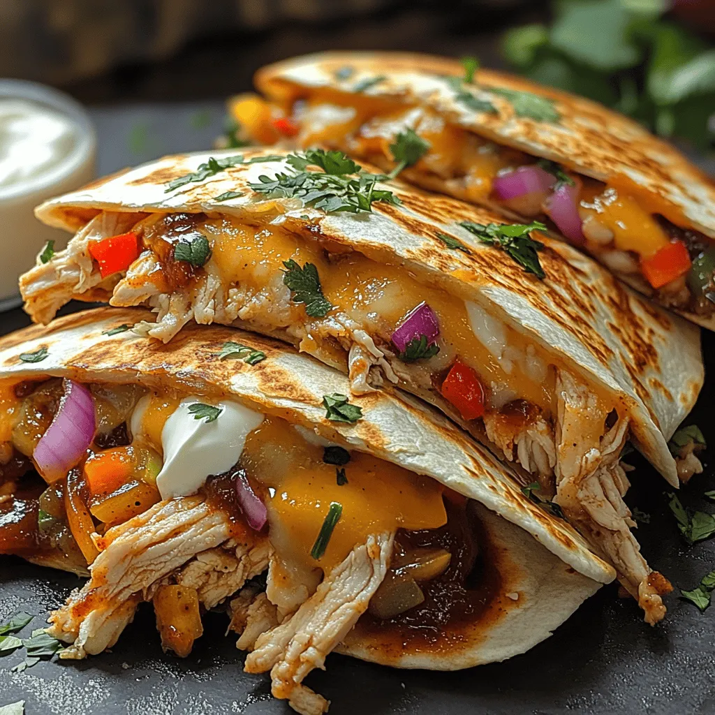 Crispy BBQ Chicken Quesadillas are a delicious blend of smoky, tangy flavors combined with melty cheese, making them an irresistible option for both quick weeknight dinners and lively weekend gatherings. This dish encapsulates the essence of comfort food while offering a unique take on traditional quesadillas. With a crispy exterior and a savory filling, these quesadillas can easily become a family favorite. In this article, we’ll guide you through the steps to create these scrumptious quesadillas from scratch, delving into the ingredients, cooking techniques, and tips to ensure your success in the kitchen. Whether you’re an experienced home cook or just starting your culinary journey, we aim to empower you with the knowledge and confidence to whip up this crowd-pleaser.