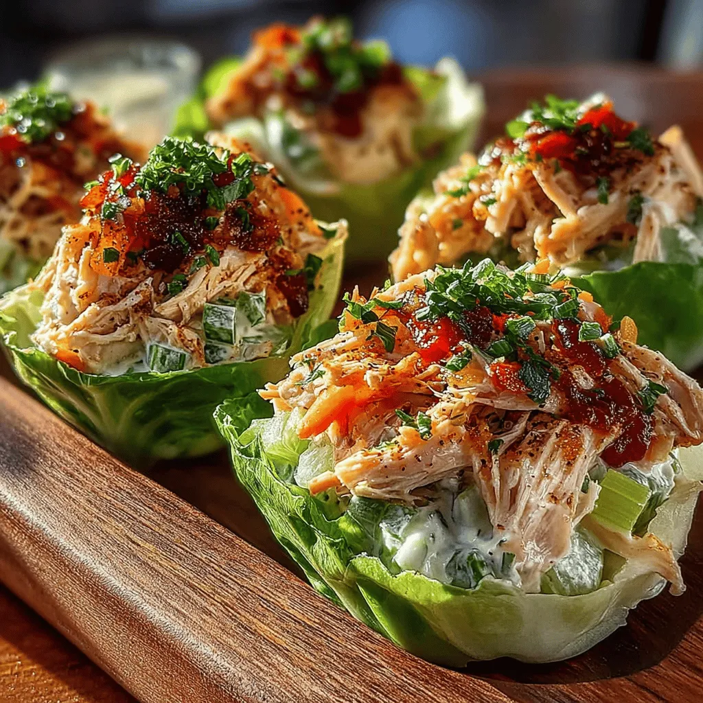 To create the perfect Zesty Mini Chicken Salad Lettuce Cups, it’s essential to understand the core ingredients that contribute to their taste and texture. Here’s a closer look at what you’ll need: