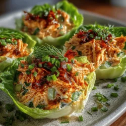 To create the perfect Zesty Mini Chicken Salad Lettuce Cups, it’s essential to understand the core ingredients that contribute to their taste and texture. Here’s a closer look at what you’ll need: