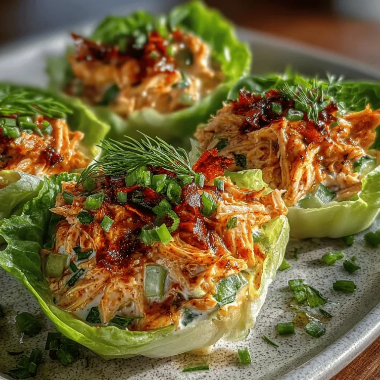 To create the perfect Zesty Mini Chicken Salad Lettuce Cups, it’s essential to understand the core ingredients that contribute to their taste and texture. Here’s a closer look at what you’ll need: