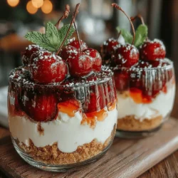 As the culinary landscape evolves, no-bake desserts have surged in popularity, captivating dessert lovers with their simplicity and delightful flavor combinations. These treats allow home bakers to create mouthwatering desserts without the need for an oven, making them an ideal choice for those warm summer months or busy weeknights. Among the myriad of no-bake options, Cherry Pie Parfaits stand out as a refreshing and easy-to-make indulgence that can brighten any gathering.