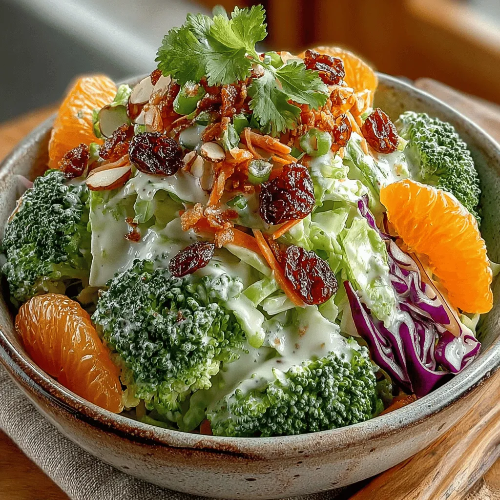 As the temperatures rise and summer approaches, the desire for light, refreshing meals becomes more pronounced. Chilled slaws are a fantastic way to enjoy a plethora of flavors and textures while keeping things cool and healthy. One such dish that embodies this spirit is the Refreshing Chilled Broccoli Slaw. Packed with nutrients and vibrant colors, this slaw is not only a feast for the eyes but also a powerhouse of health benefits. Whether you’re hosting a summer barbecue, attending a picnic, or simply seeking a quick and nutritious side dish, this broccoli slaw is sure to impress.