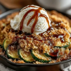 Before diving into the baking process, it's crucial to understand the ideal temperature for baking your Zesty Zucchini Cobbler. Preheat your oven to 350°F (175°C). This temperature is optimal for achieving a perfectly baked cobbler with a golden, crisp topping and a tender filling.